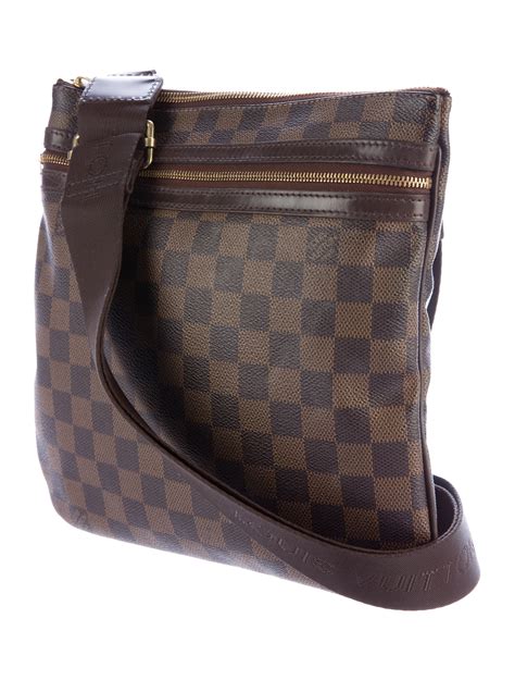 louis vuitton checkered cross body bag